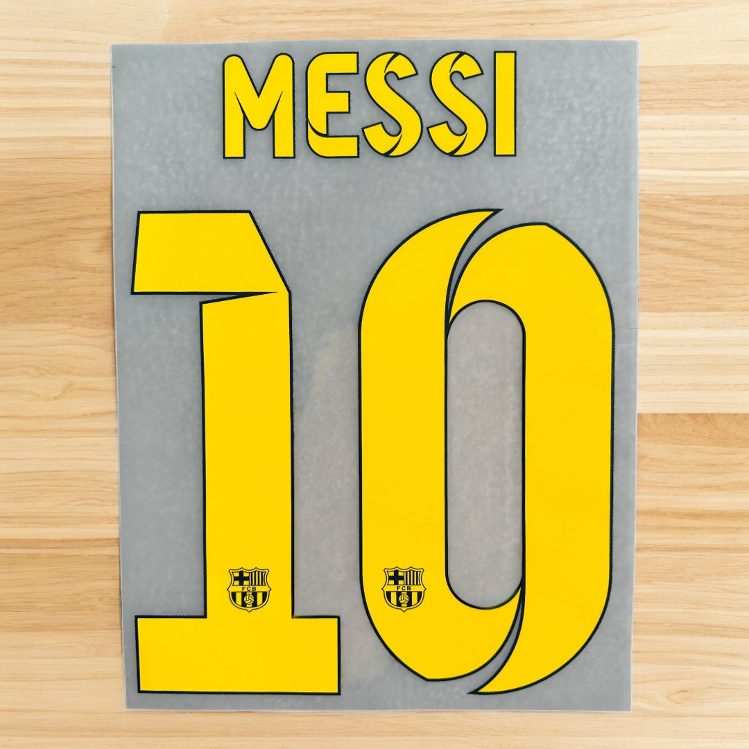 Barcelona 2014/15 Home Messi Nameset