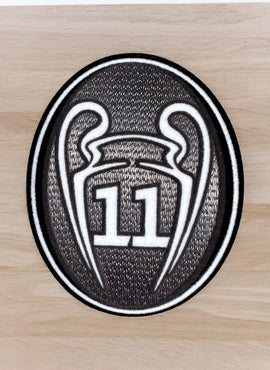 11x UCL Champions League Badge of Honour Real Madrid Patch