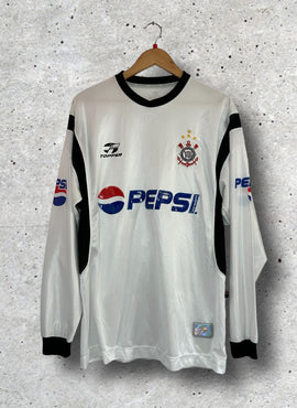 Corinthians 2002 Long Sleeve Home Shirt - Large