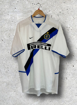 Inter Milan 2003/04 Zanetti Player Spec Away Shirt - Large