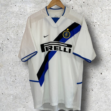 Inter Milan 2003/04 Zanetti Player Spec Away Shirt - Large