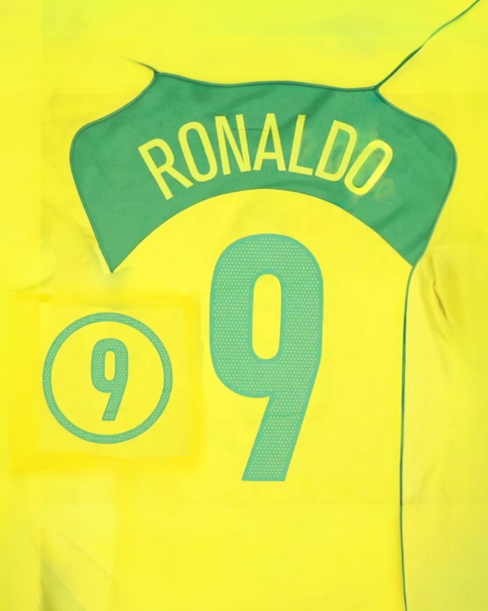 Brazil 2004 Ronaldo Home Name Set