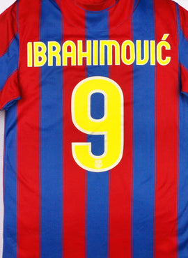 Barcelona 2008/10 Home Ibrahimovic Name Set