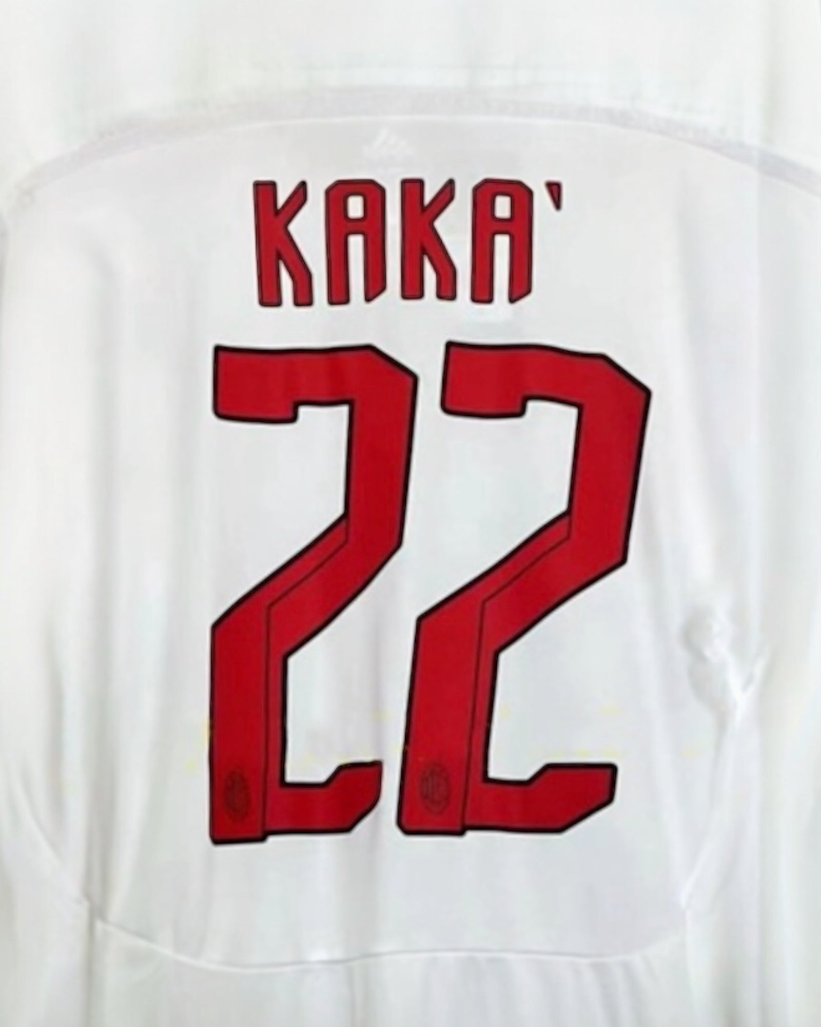 AC Milan 2007/08 Away Kaka Name Set
