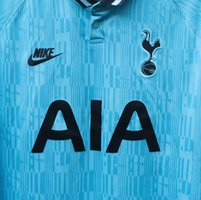 Tottenham AIA Navy Replacement Sponsor