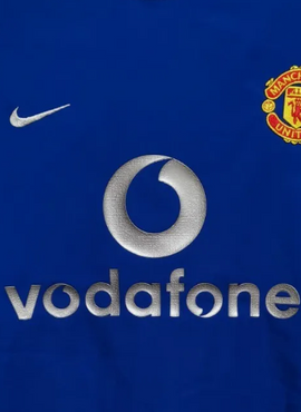 Vodafone Man United 2002 Replacement Sponsor