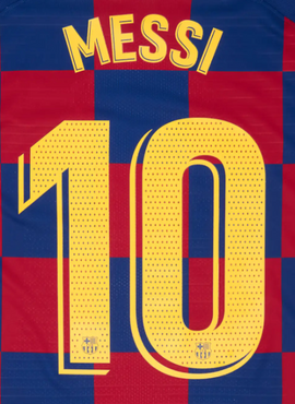 Barcelona 2018/2021 Messi Home Name Set