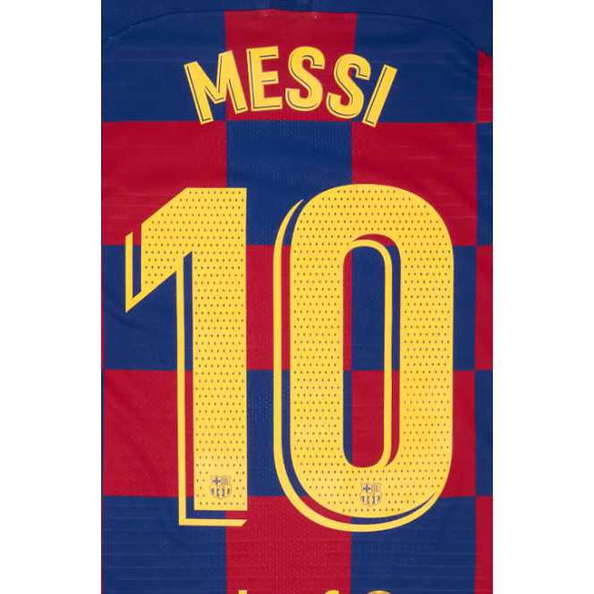 Barcelona 2018/2021 Messi Home Name Set