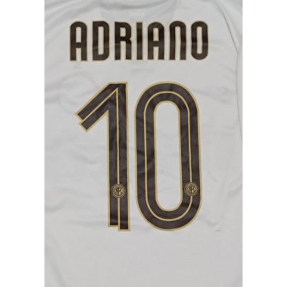 Inter Milan 2008/09 Adriano Away Name Set