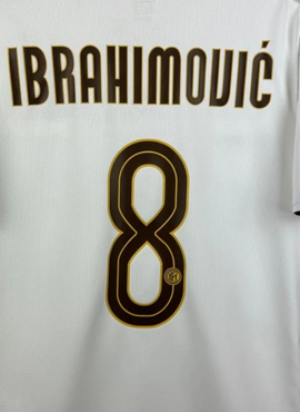 Inter Milan 2008/09 Ibrahimovic Away Name Set