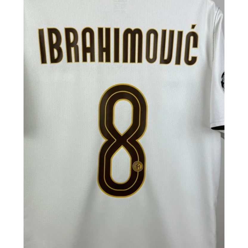 Inter Milan 2008/09 Ibrahimovic Away Name Set
