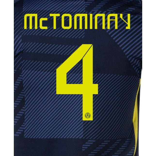 Scotland Euro 2024 Home McTominay Name Set