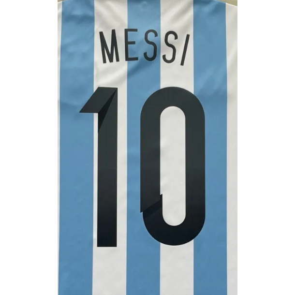 Argentina 2014 Messi Home Name Set