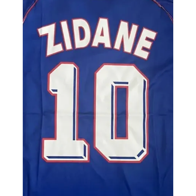 France 1998 Home Zidane Name Set