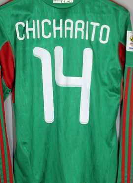 Mexico 2010 Chicharito Home Name Set