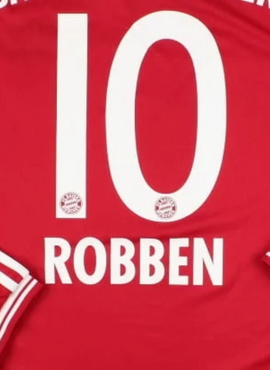 Bayern 13/14 Robben Name Set