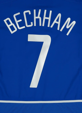 Man United 02/03 UCL Beckham Name Set