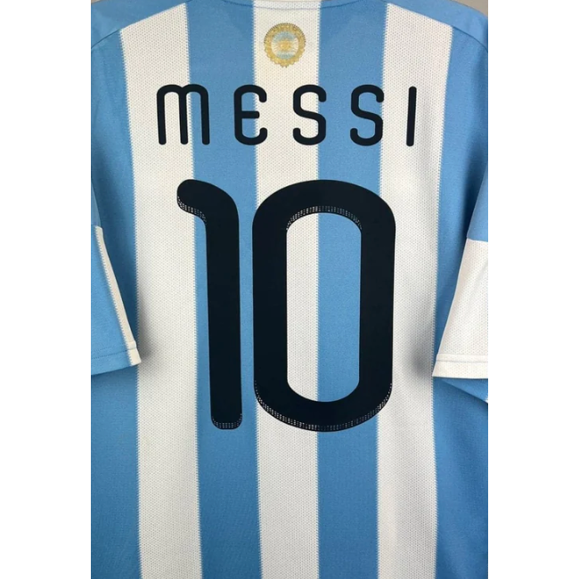 Argentina 2010 Messi Home Name Set