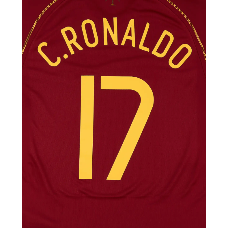 Portugal 2006 Ronaldo Home Name Set