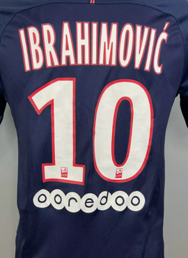 PSG 2012/16 Ibrahimovic Home Name Set