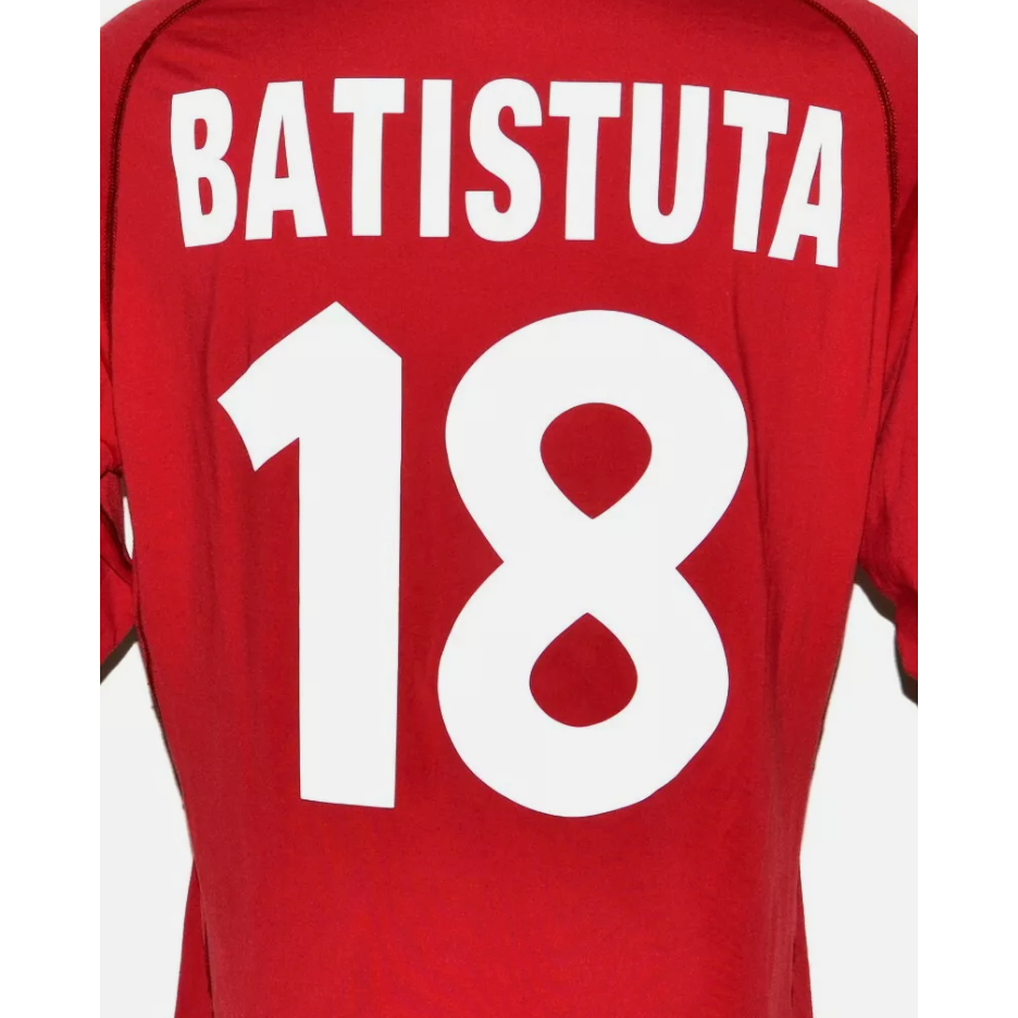 AS Roma 2000/01 Batistuta Home Name Set