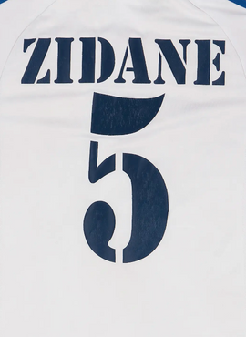 Real Madrid 2000/02 Home Zidane Name Set (Navy)