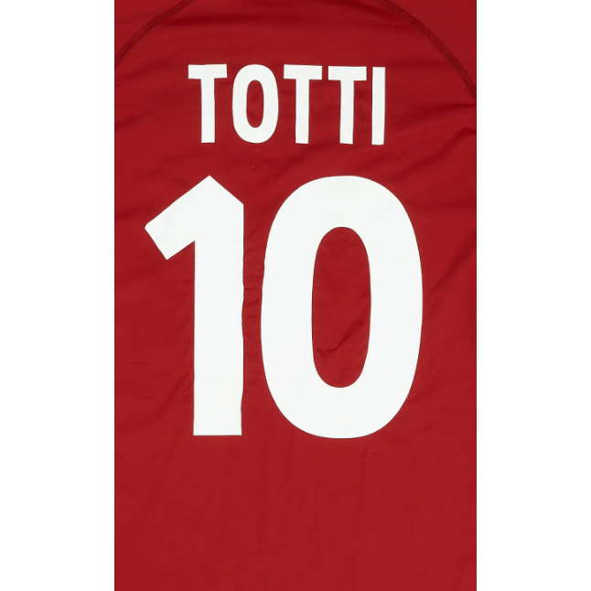 AS Roma 2000/01 Totti Home Name Set