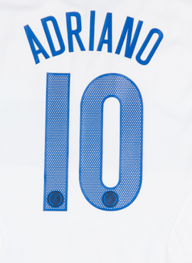 Inter Milan 2005/06 Adriano Away Name Set