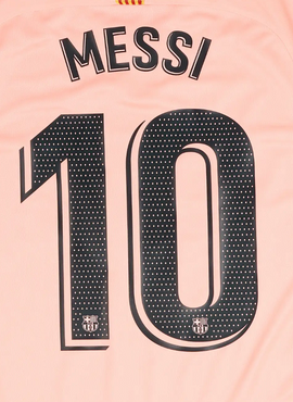 Barcelona 2018/19 Messi 3rd Name Set