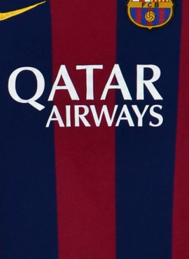 Barcelona PSG Qatar Airways Replacement Sponsor