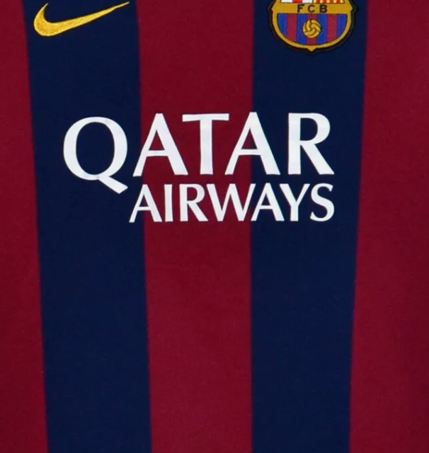 Barcelona PSG Qatar Airways Replacement Sponsor