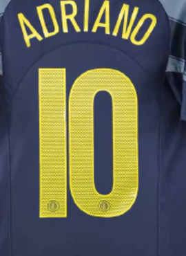 Inter Milan 04/06 Adriano 3rd Name Set