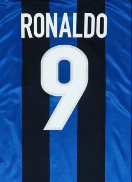 Inter Milan 1999/00 Ronaldo Home Name Set