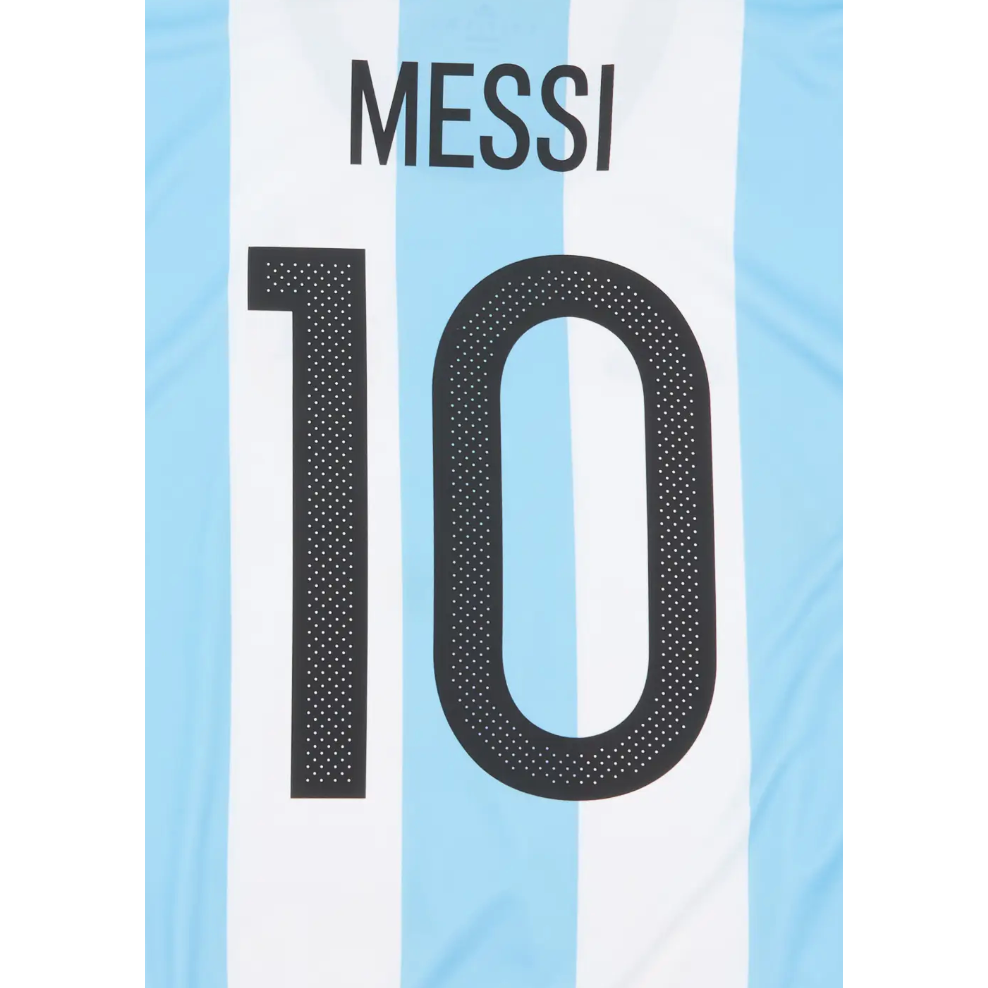 Argentina 2016 Messi Home Name Set