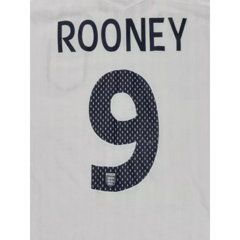 England 2006/08 Rooney Home Name Set