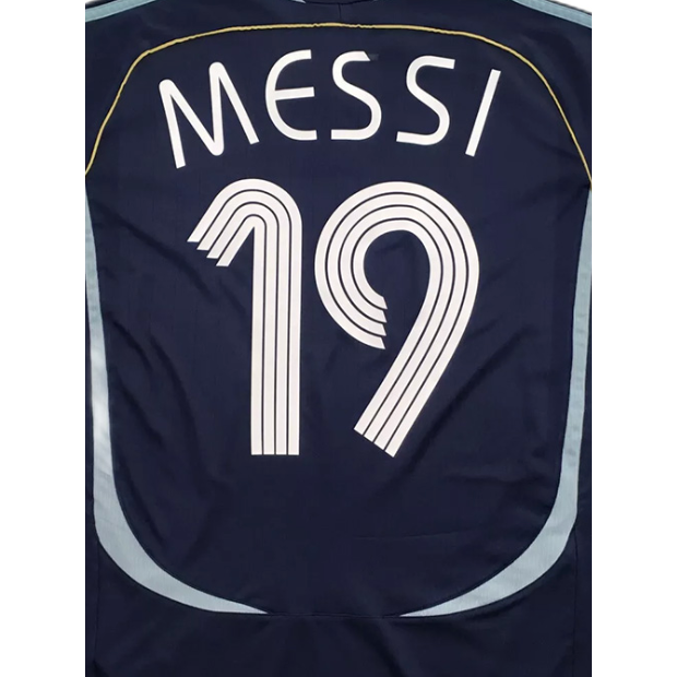 Argentina 2006 Away Messi Name Set