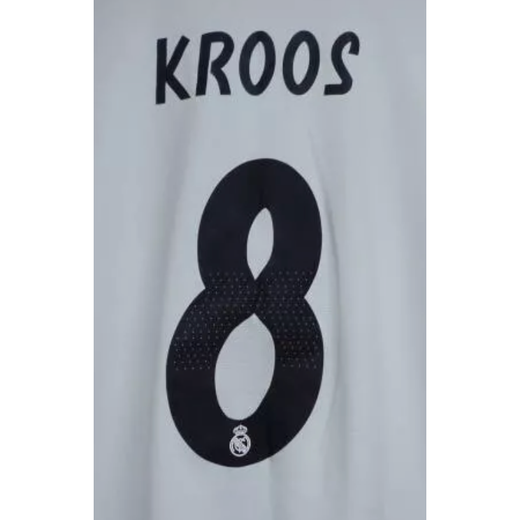 Real Madrid 2018/19 Home Kroos Name Set