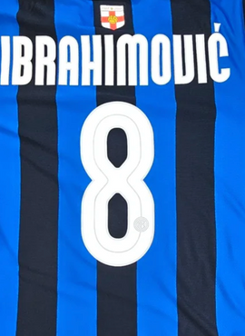 Inter Milan 2008/09 Ibrahimovic Home Name Set