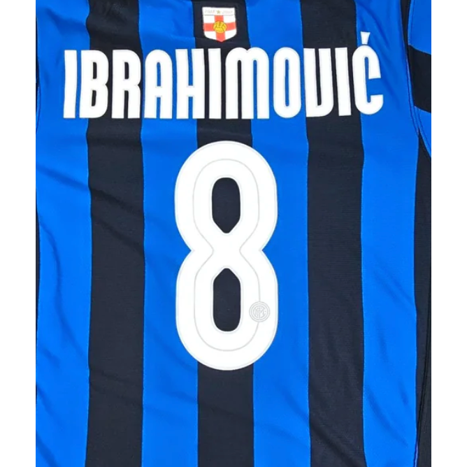Inter Milan 2008/09 Ibrahimovic Home Name Set