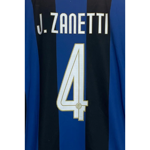 Inter Milan 2008/09 Zanetti Home Name Set