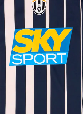 Juventus Sky Sports Football Shirt Sponsor Logo V2