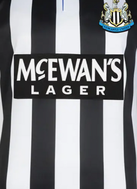 Newcastle McEwans Lager Replacement Sponsor