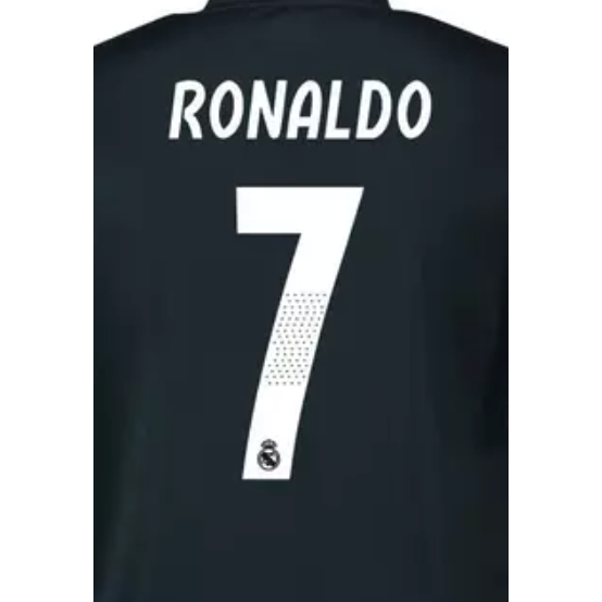 Real Madrid 2018/19 Ronaldo Away Name Set
