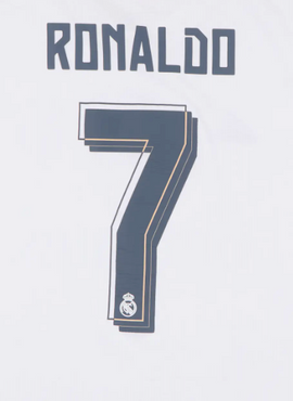 Real Madrid 2015/16 Ronaldo Home Name Set