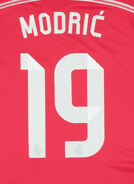 Real Madrid 2014/15 Away Modric Name Set