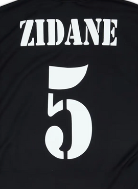 Real Madrid 2001/03 Away Zidane Name Set