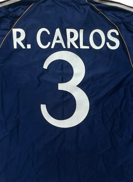 Real Madrid 1998/00 Roberto Carlos Away Name Set