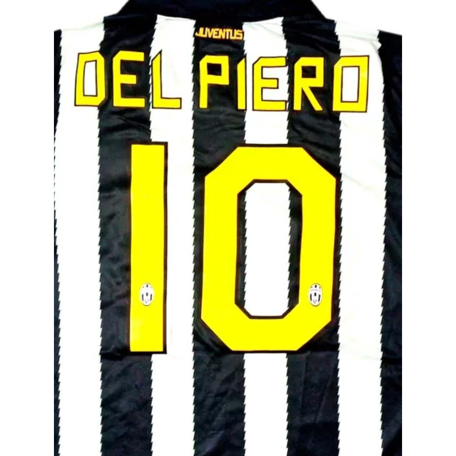 2010/11 Del Piero Home Name Set