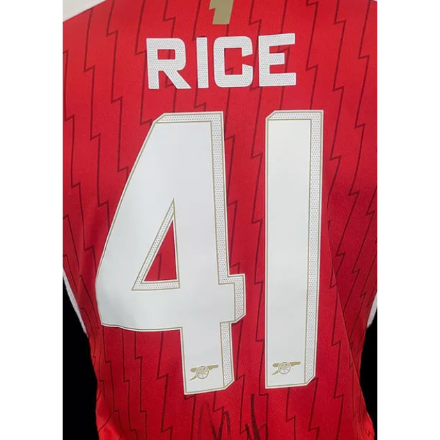 Arsenal 23/24 Rice Home Cup Name Set