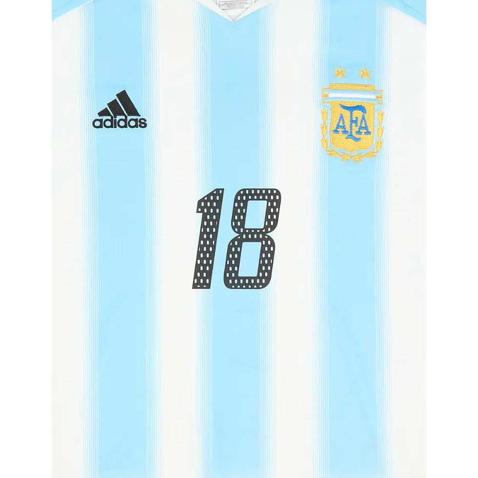 Argentina 2004 Messi Home Name Set